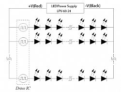 Suggested Circuit Diagram for Constant Voltage mode LED Lighting Power Supply System