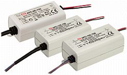 APV and APC 8W 12W 16W E-Type MEAN WELL LED Power Supply