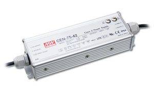 75W Single Output IP66 Rated PFC LED Power Supply