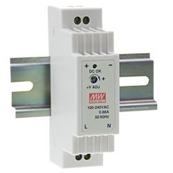 15W Single Output Industrial DIN Rail Power Supply