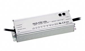 120W Single Output IP67 Rated LED Power Supply with Dimming Function