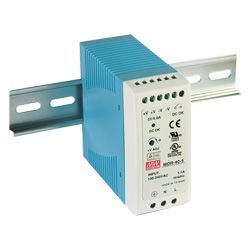 40W Miniature Single Output Industrial Din Rail PSU