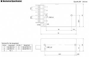 15W 9.2~18VDC Input Single Output DC-DC Converter