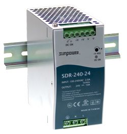 240W Single Output Industrial Din Rail PSU