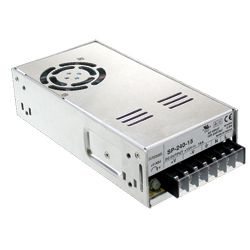 240W AC-DC Enclosed Switching Power Supply with Active PFC