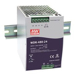 480W Single Output Industrial Din Rail Power Supply