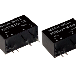 1W 15V 67mA SIP Package Medical Grade Unregulated Converter