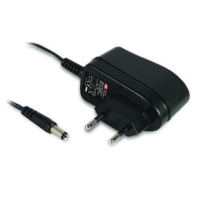 GSM06U24-P1J 6W 24V AC-DC Single Output Medical Power Adaptor