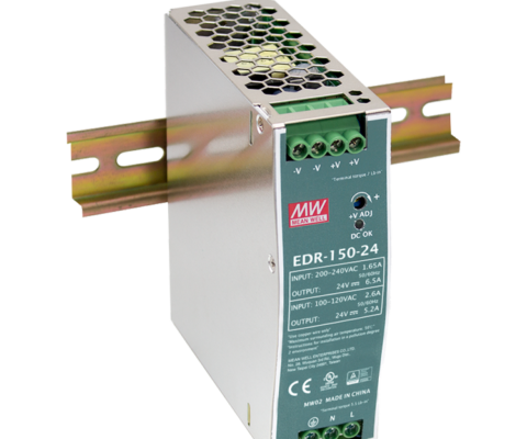 EDR-150-24 24V 6.5A 156W Industrial Din Rail Power Supply