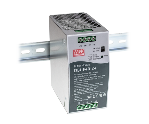 24V/40A DIN Rail Type Buffer Module