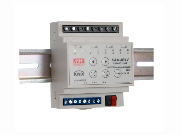 KAA-4R4V-10 KNX 4 Channel Dimming Actuator