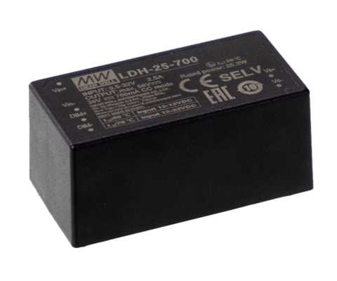 LDH-25 Series LDH-25 Series 25W DC-DC Step-Up Constant Current LED driver