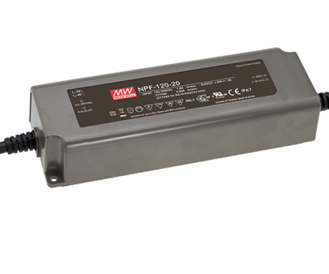 NPF-120 Series NPF-120 Series IP67 120W Constant Voltage + Constant Current LED Driver