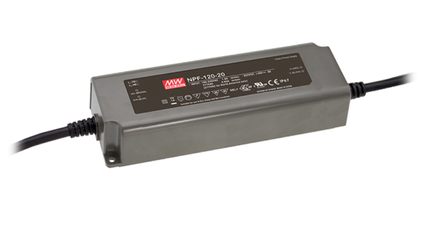 NPF-120 Series IP67 120W Constant Voltage + Constant Current LED Driver