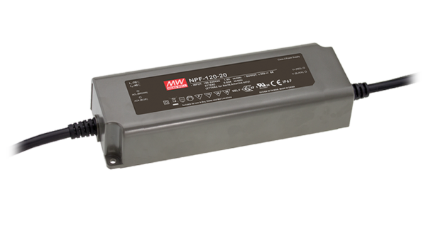 NPF-120-54 NFP-120-54 IP67 Rated 54V 120W Constant Voltage + Constant Current LED Driver