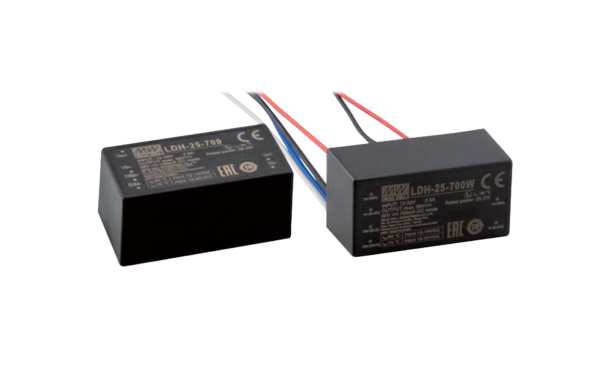 LDH-25-350 LDH-25-35012.5 ~ 72VDC 350mA 25.2W DC-DC Step-Up Constant Current LED driver – Pin