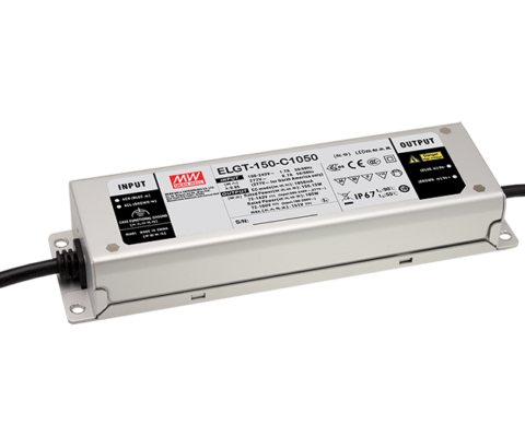 ELGT-150-C700 149.8W 225V 700mA AC/DC Class Constant Current Mode LED Driver