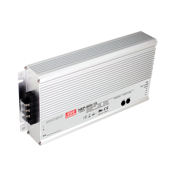 HEP-600-48 600W 48V 12.5A Harsh Environment Enclosed Power Supply