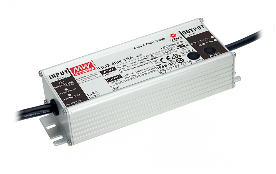 320.16W 24V 13.34A IP65 Rated Wide Input Constant Voltage LED Lighting  Power Supply