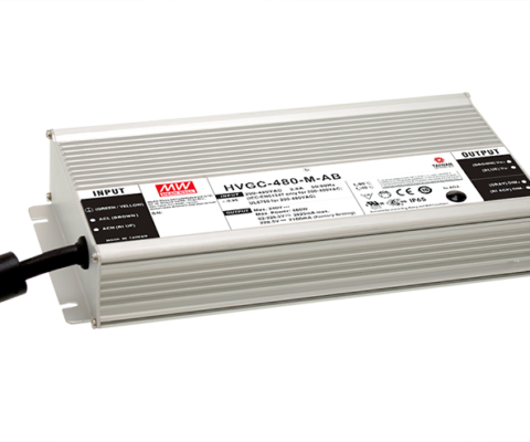 HVGC-480 Series 480W AC/DC Constant Power Mode LED Driver