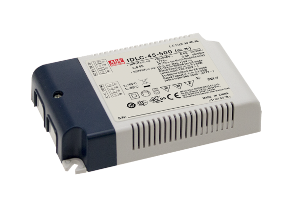 IDLC-45 Series 45W AC/DC Constant Current Mode LED Driver with flicker free design