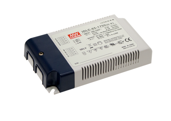 IDLC-65-700 65.1W 118V 700mA AC/DC Constant Current Mode LED Driver