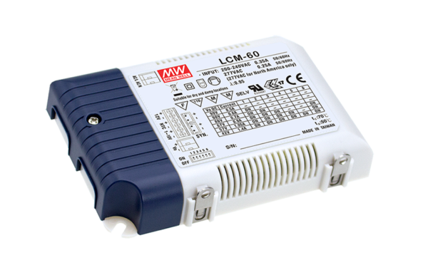 LCM-60 60W Multiple Stage Output Current LED Power Supply