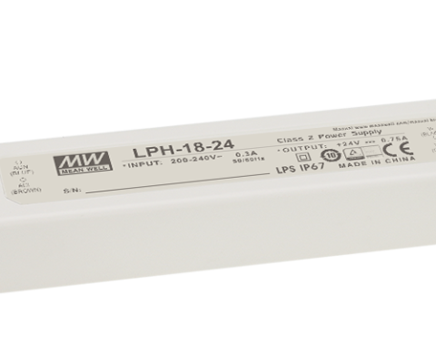 LPH-18 Series 18W Single Output IP67 LED Power Supply