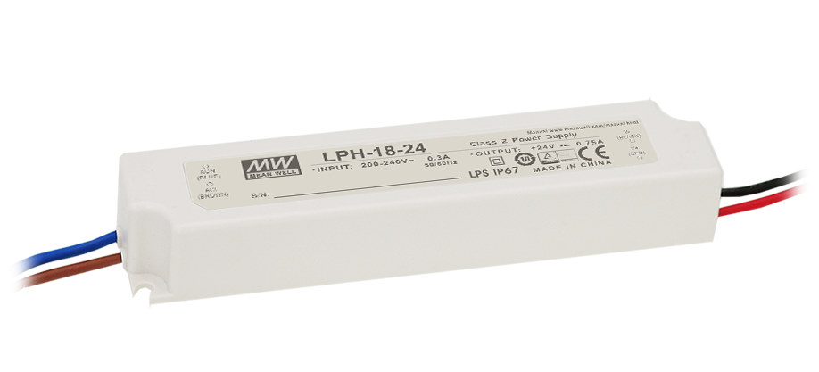 320.16W 24V 13.34A IP65 Rated Wide Input Constant Voltage LED Lighting  Power Supply