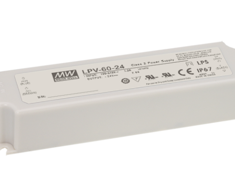 LPV-60-48 60W 48V 1.25A IP67 Rated LED Lighting Power Supply