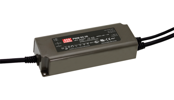 PWM-90 Series 90W PWM Output LED Power Supply