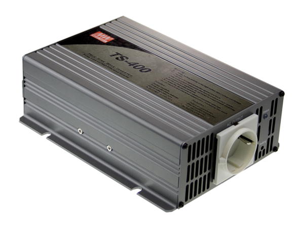 TS-400-112D 400W 12VDC to 110VAC True Sine Wave Inverter