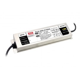 ELG-200-36 199.8W 36V 5.55A IP67 Rated Dual Mode LED Power Supply