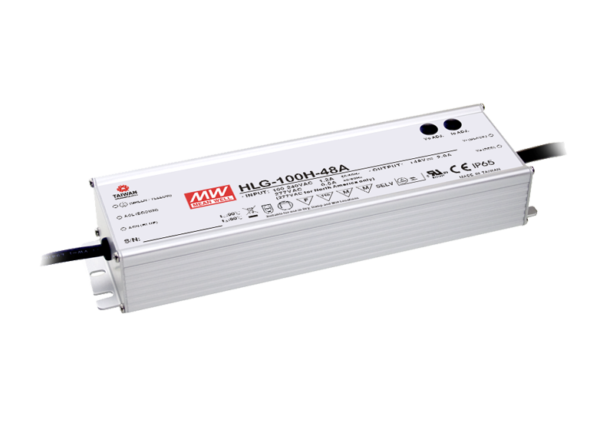 HLG-100H-A Series 100W Single Output IP65 Rated LED Power Supply